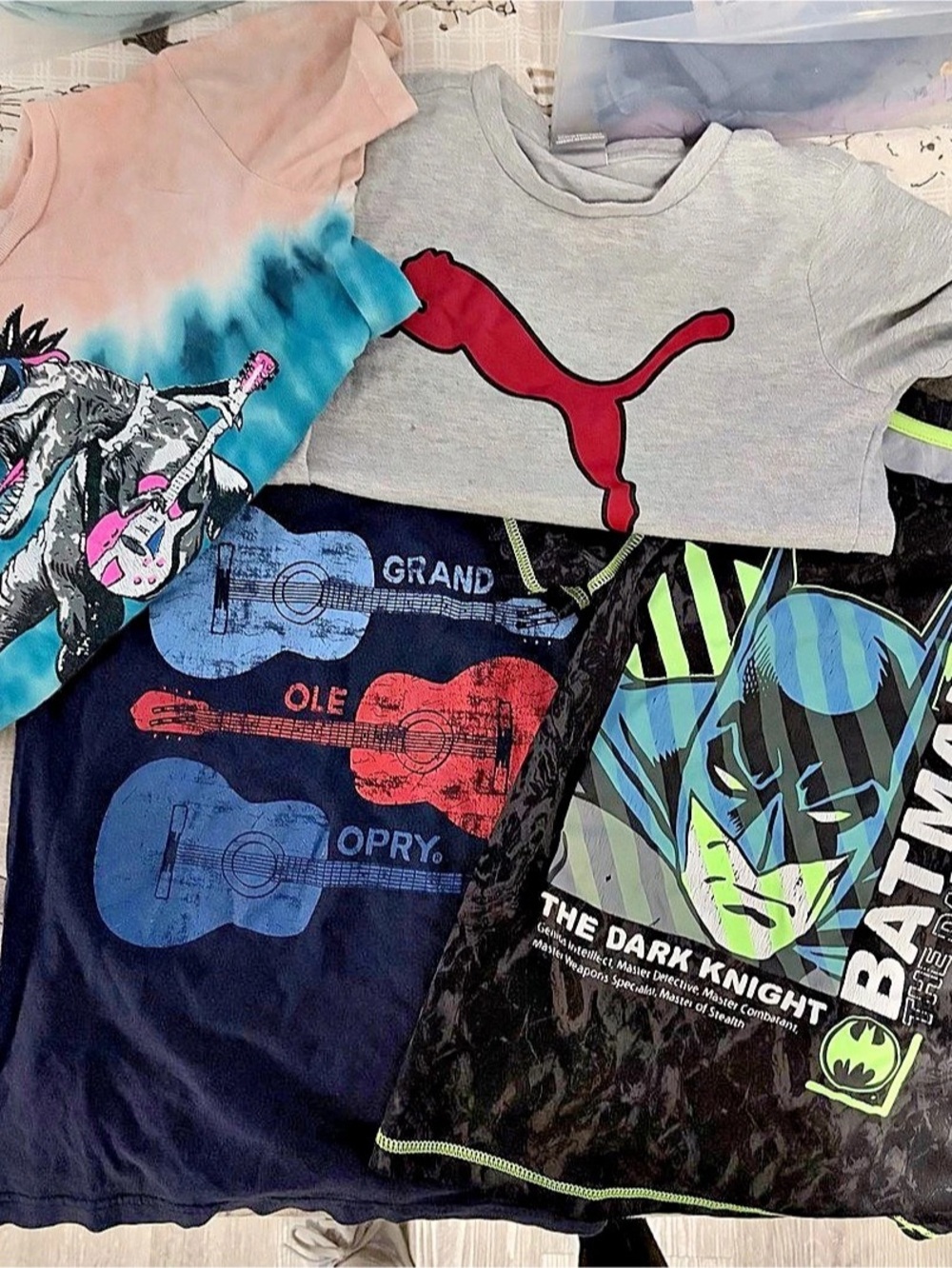 Puma Big Cat Logo Kids Tee Bundle